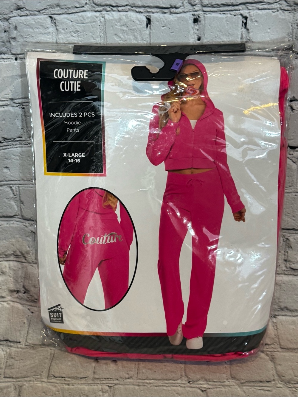 Couture Cutie Women’s Pink Jumpsuit Halloween Costume